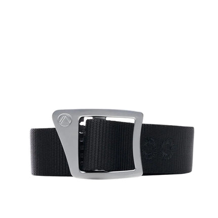 Cinturón Lippi Roca Belt Negro Con Hebilla Metálica Trekking