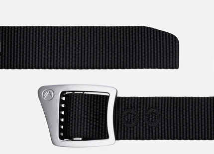 Cinturón Lippi Roca Belt Negro Con Hebilla Metálica Trekking