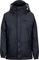 Cortaviento Marmot Precip Boys Niño Negro Impermeable WP