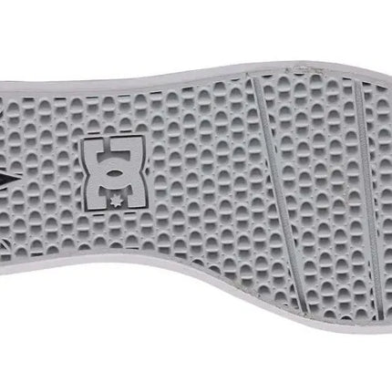 ZAPATILLA MUJER DC URBANA BLANCA CON PLATAFORMA - ZAPATILLAS DC TRASE PLATFORM WHT/SLV ADJS300285