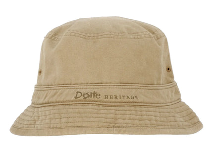 Sombrero Doite Amber Bucket Hat Unisex Khaki Algodón UPF 30+