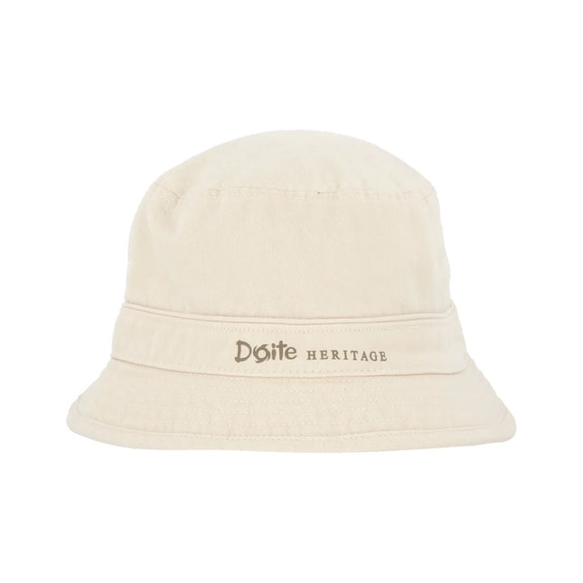 Sombrero Doite Amber Bucket Hat Unisex Beige Algodón UPF 30+