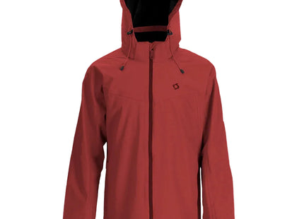 Cortaviento Doite Storm Hombre Rojo Impermeable 10K TechnoActive