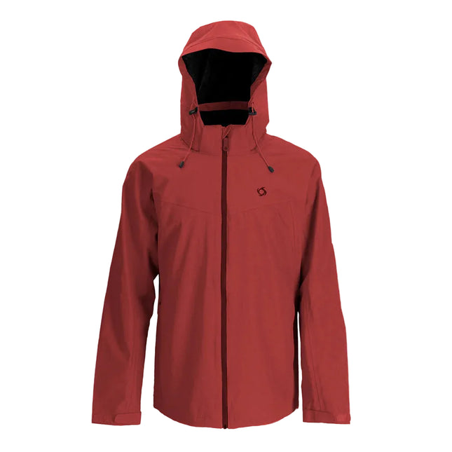 Cortaviento Doite Storm Hombre Rojo Impermeable 10K TechnoActive