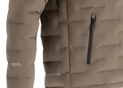 Parka Pluma Doite Arcus Hombre Café