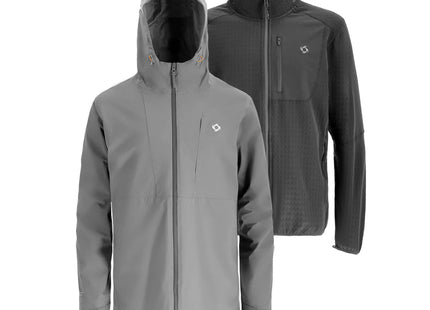 Parka 3 en 1 Doite Gert Hombre Gris