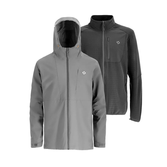 Parka 3 en 1 Doite Gert Hombre Gris