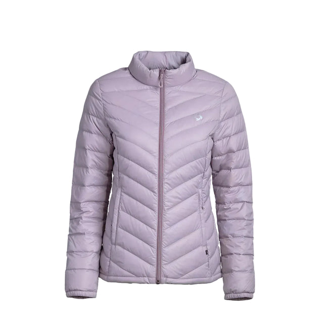 Parka Pluma Doite Epok Mujer Rosado Claro Compactable 700FP