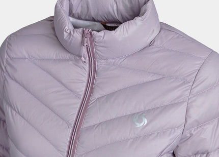 Parka Pluma Doite Epok Mujer Rosado Claro Compactable 700FP