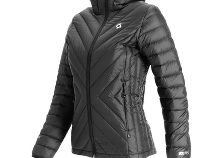 Parka Pluma Doite Zima Mujer Negro