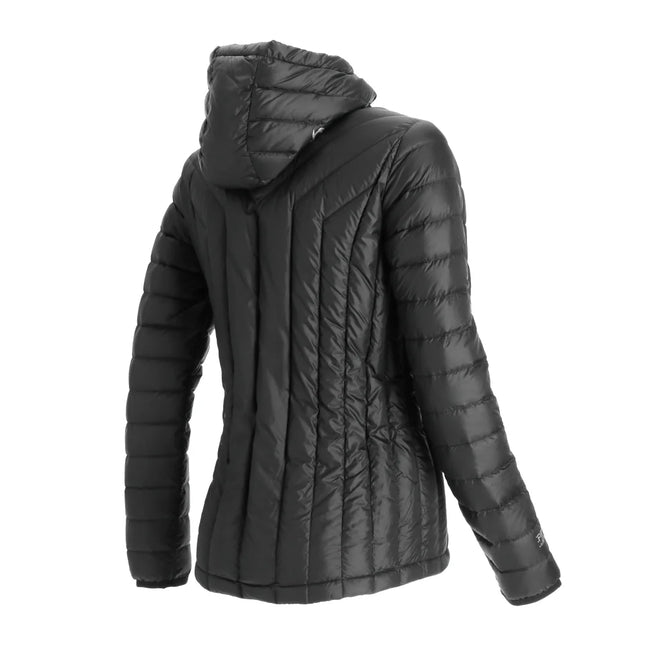 Parka Pluma Doite Zima Mujer Negro