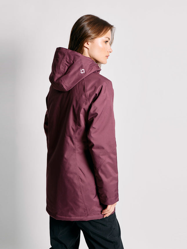 Parka Térmica Doite Apex Mujer Morado