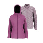 Parka 3 en 1 Doite Skada Mujer Cereza