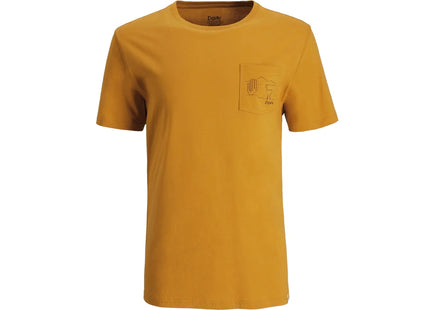 Polera Doite Pan de Azúcar Hombre Mostaza Algodón Pima