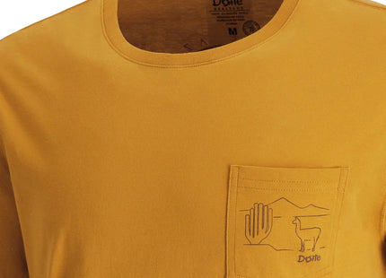 Polera Doite Pan de Azúcar Hombre Mostaza Algodón Pima