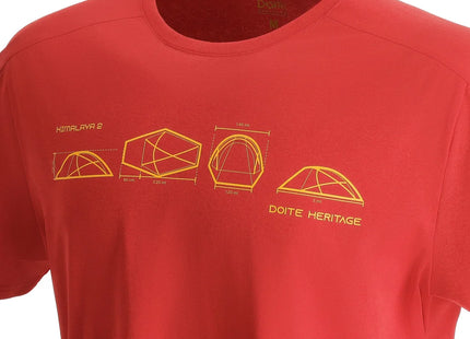 Polera Doite Shelter Hombre Rojo Sorona DuPont Outdoor