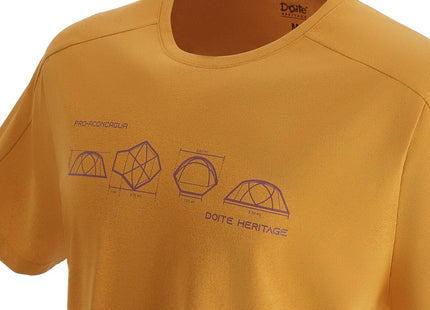 Polera Doite Tent Hombre Mostaza Sorona Aconcagua Outdoor