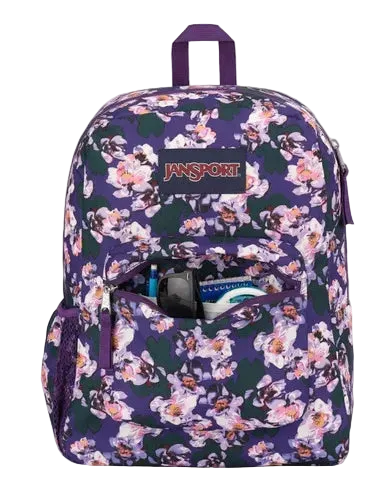 Mochila Jansport Cross Town Purple Petals Morada