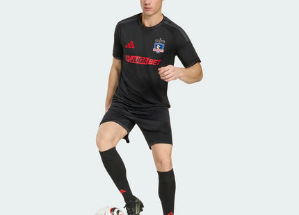 Camiseta Adidas Fútbol Colo-Colo 26 Oficial Away Hombre Negra