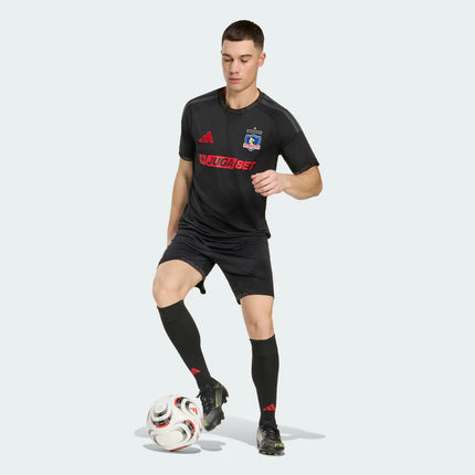 Camiseta Adidas Fútbol Colo-Colo 26 Oficial Away Hombre Negra