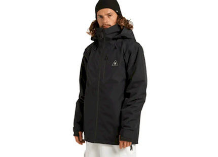 Chaqueta DC Basis 30K Snow Hombre Negro Weather Defense Reciclado