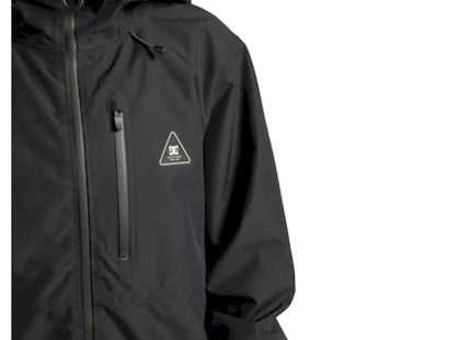 Chaqueta DC Basis 30K Snow Hombre Negro Weather Defense Reciclado