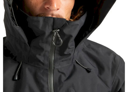 Chaqueta DC Basis 30K Snow Hombre Negro Weather Defense Reciclado