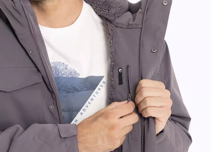 Parka Merrell Tennessee Hombre Fossil Impermeable Brane