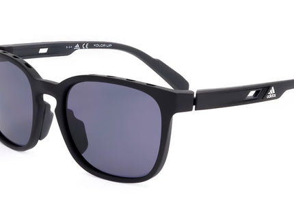 Lentes de Sol Adidas SP0033 Unisex Negro Mate/Gris Oscuro