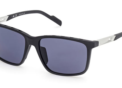 Lentes de Sol Adidas SP0050 Hombre Negro Mate/Smoke Grey