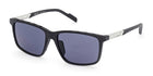 Lentes de Sol Adidas SP0050 Hombre Negro Mate/Smoke Grey