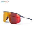 Julbo Lentes Density Spectron 3 Azul Blanco Rojo