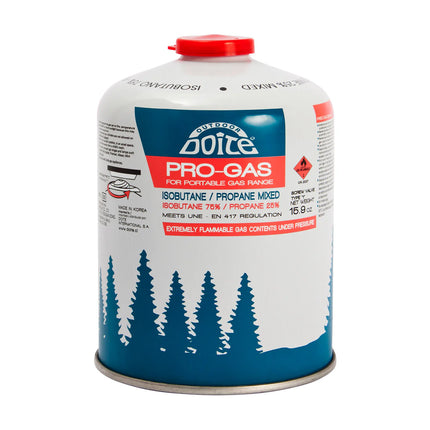 GAS DOITE 450gr PARA CAMPING - CARTUCHO BUTANO PROPANO