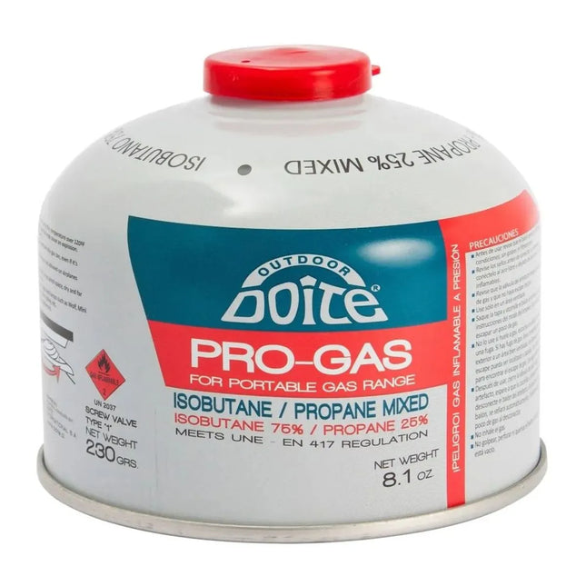 GAS DOITE 230 gr CARTUCHO COMPACTO - CAMPING