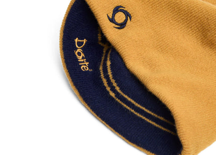 Gorro Doite Terao Beanie Reversible Unisex Mostaza Lana Nylon