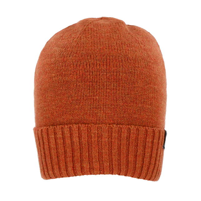 Gorro Beanie Doite Puntra Naranja Algodón Tejido