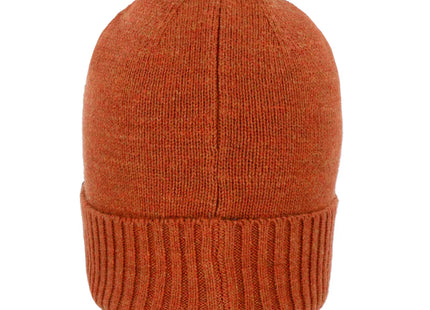 Gorro Beanie Doite Puntra Naranja Algodón Tejido