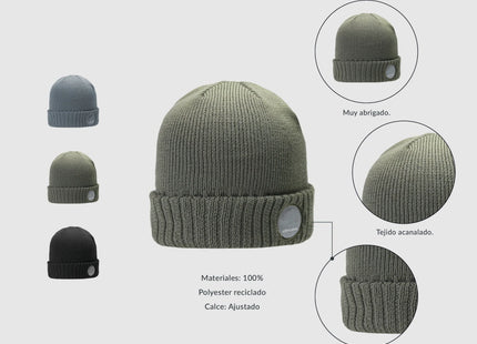 Gorro Tejido Atakama Choapa Verde
