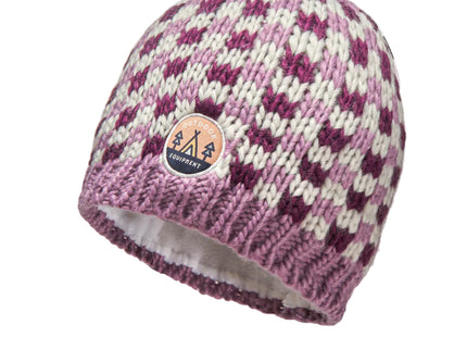 Gorro Lippi Mini Fernie Niño Vino Tejido Calce Ajustado