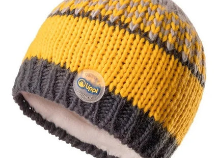 Gorro Beanie Lippi Mini Fernie Niño Amarillo Polar Interior