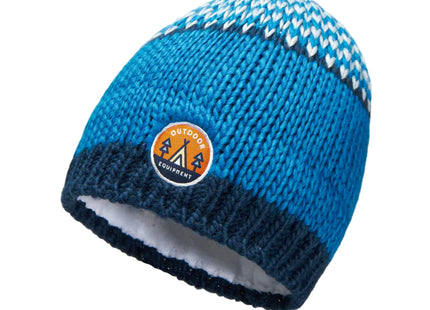 Gorro Beanie Lippi Mini Fernie Niño Azul Marino Polar Interior