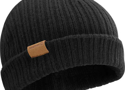 Gorro Salomon Outlife Fisherman Beanie Negro Unisex Invierno