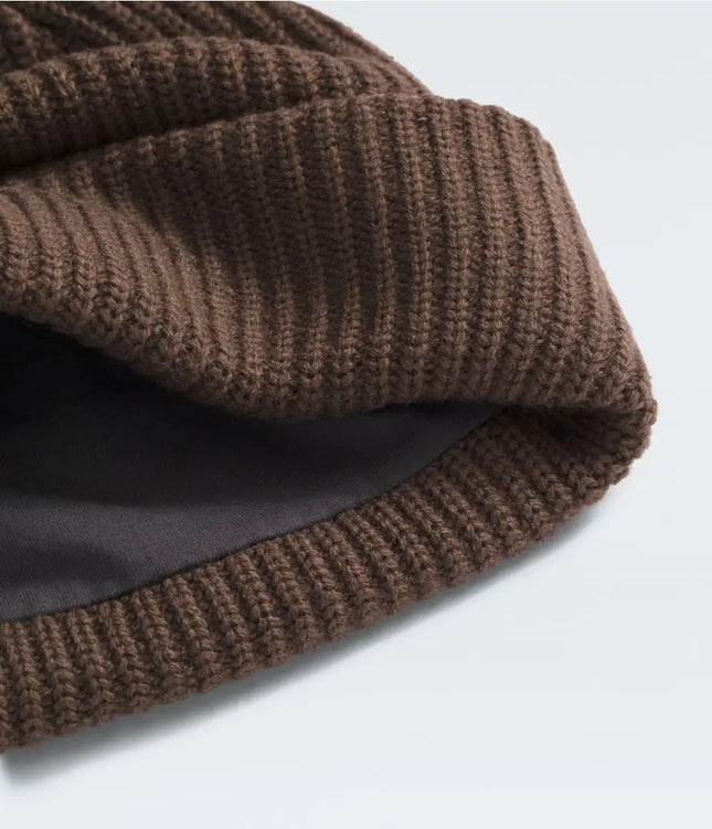 Gorro The North Face Salty Lined Beanie Unisex Café Marrón