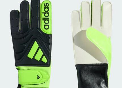 GUANTE ARQUERO ADIDAS JUNIOR ESTILO CLASICO COLOR VERDE NEGRO