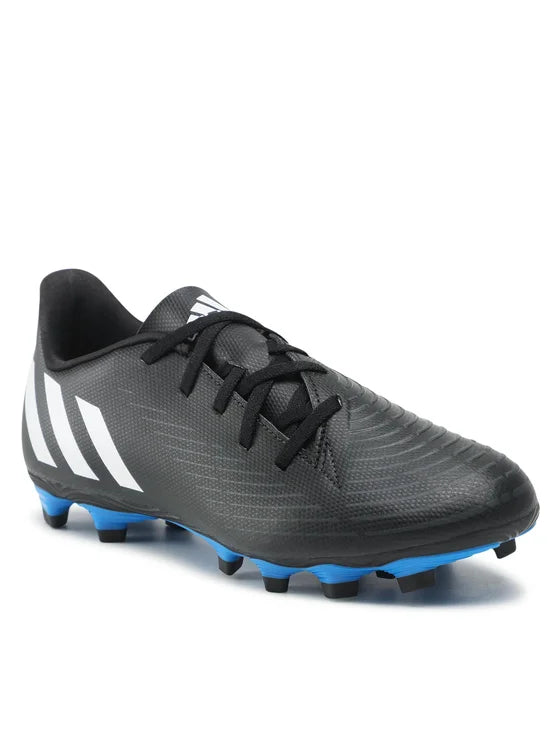 Zapatos de Fútbol Adidas Predator Edge.4 FXG Niño Negro/Azul