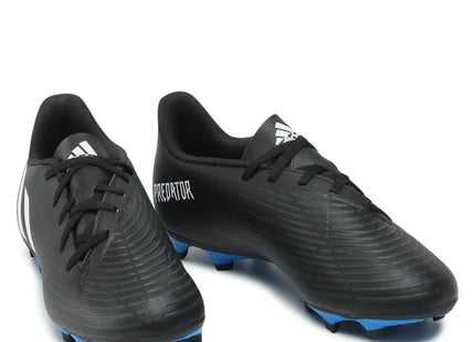 Zapatos de Fútbol Adidas Predator Edge.4 FXG Niño Negro/Azul