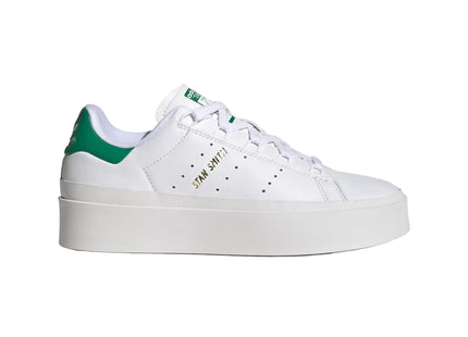 Zapatilla Adidas Stan Smith Bonega Mujer Blanco Verde Plataforma