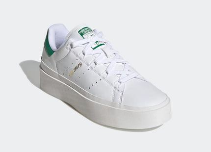Zapatilla Adidas Stan Smith Bonega Mujer Blanco Verde Plataforma