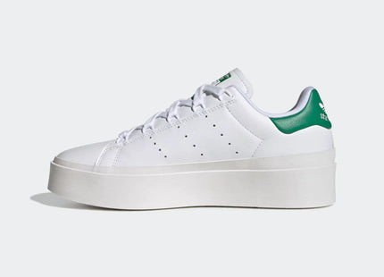Zapatilla Adidas Stan Smith Bonega Mujer Blanco Verde Plataforma