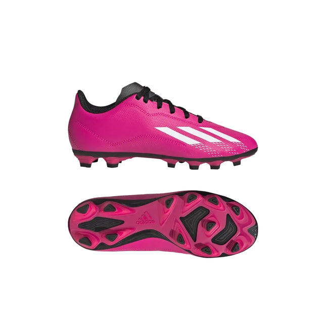 Zapatos de Fútbol Adidas X Speedportal.4 FXG Niño Fucsia/Negro